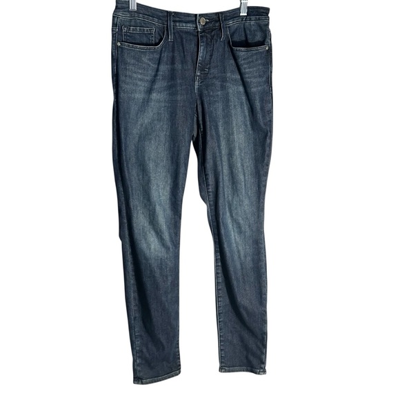 Athleta Sculptex Stretch Skinny Jeans Dark Wash Sz 6 - Picture 1 of 12